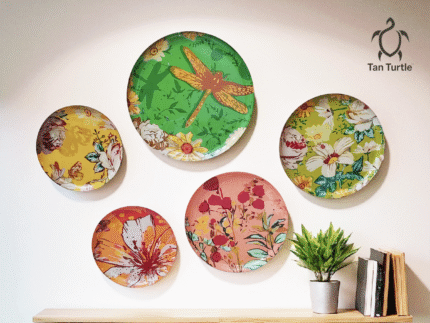 Tan Turtle’s Spring Bloom Wall Décor